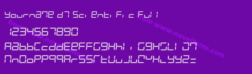 Yourname D7 Scientific FullPreview Yourname D7 Scientific FullPreview