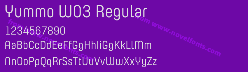 Yummo W03 RegularPreview Yummo W03 RegularPreview