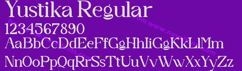 Yustika RegularPreview Yustika RegularPreview