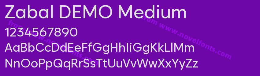 Zabal DEMO MediumPreview Zabal DEMO MediumPreview