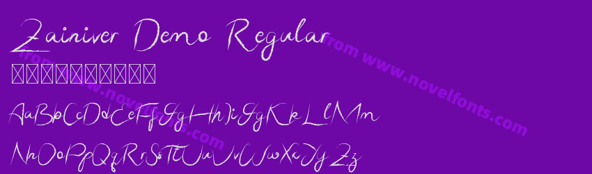 Zainiver Demo RegularPreview Zainiver Demo RegularPreview