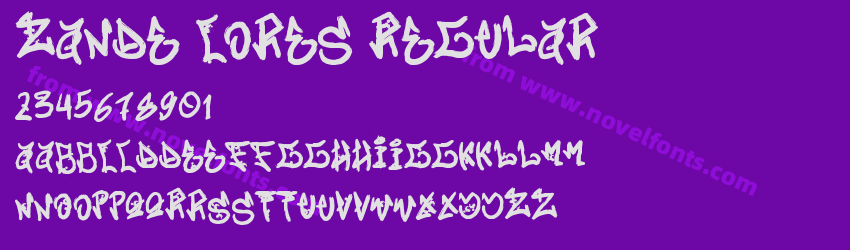 Zande Cores RegularPreview Zande Cores RegularPreview