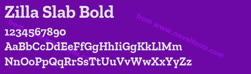 Zilla Slab BoldPreview Zilla Slab BoldPreview