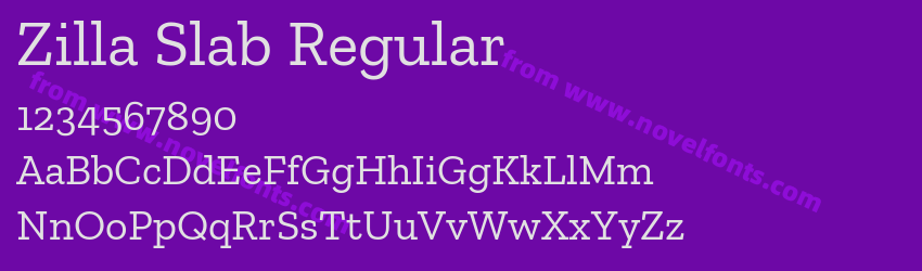 Zilla Slab RegularPreview Zilla Slab RegularPreview