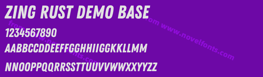 Zing Rust Demo BasePreview Zing Rust Demo BasePreview