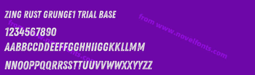 Zing Rust Grunge1 Trial BasePreview Zing Rust Grunge1 Trial BasePreview