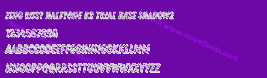 Zing Rust Halftone B2 Trial Base Shadow2Preview Zing Rust Halftone B2 Trial Base Shadow2Preview