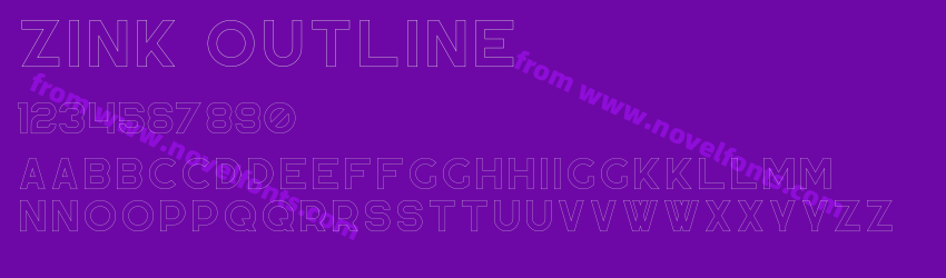 Zink OutlinePreview Zink OutlinePreview