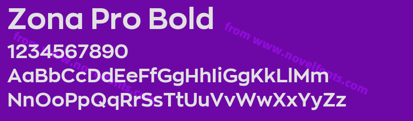 Zona Pro BoldPreview Zona Pro BoldPreview