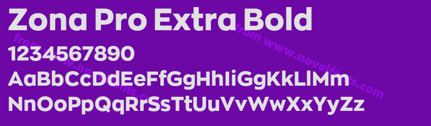 Zona Pro Extra BoldPreview Zona Pro Extra BoldPreview