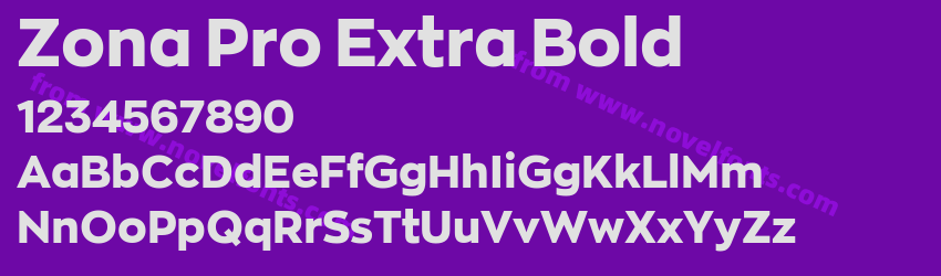 Zona Pro Extra BoldPreview