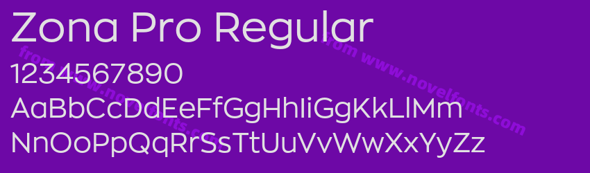 Zona Pro RegularPreview Zona Pro RegularPreview