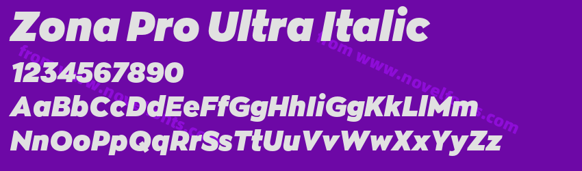 Zona Pro Ultra ItalicPreview Zona Pro Ultra ItalicPreview