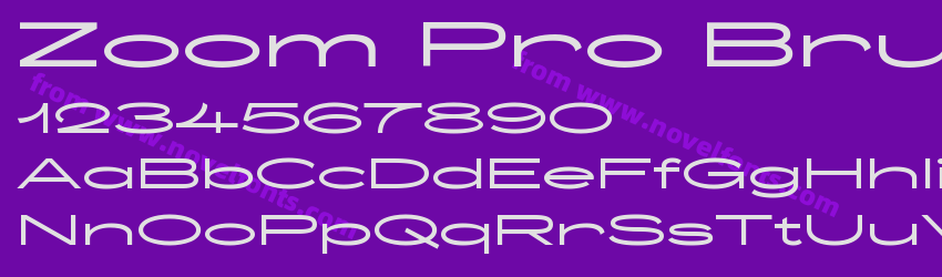 Zoom Pro Brutal RegularPreview Zoom Pro Brutal RegularPreview