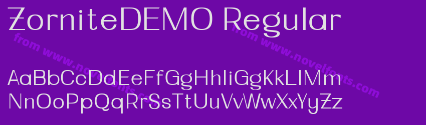 ZorniteDEMO RegularPreview ZorniteDEMO RegularPreview