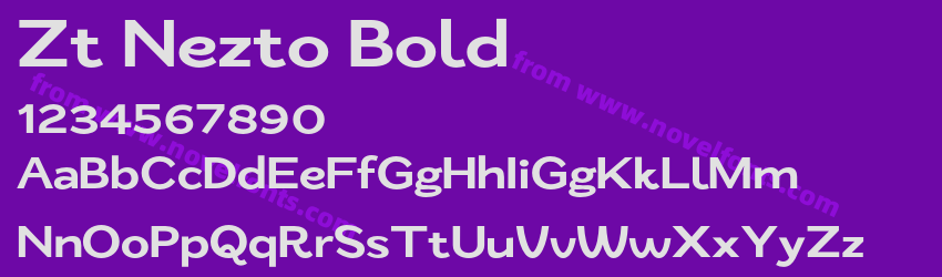 Zt Nezto BoldPreview Zt Nezto BoldPreview