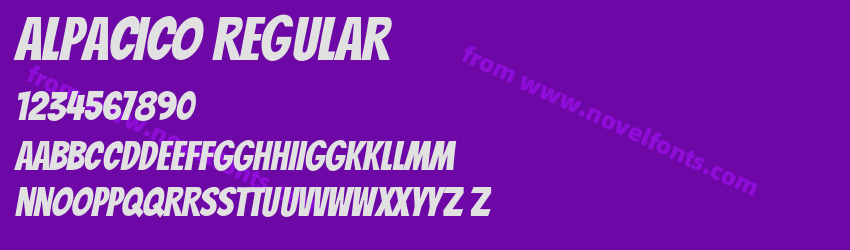 alpacico RegularPreview alpacico RegularPreview