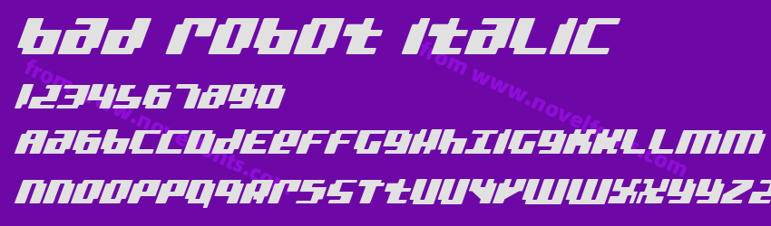 bad robot italicPreview bad robot italicPreview