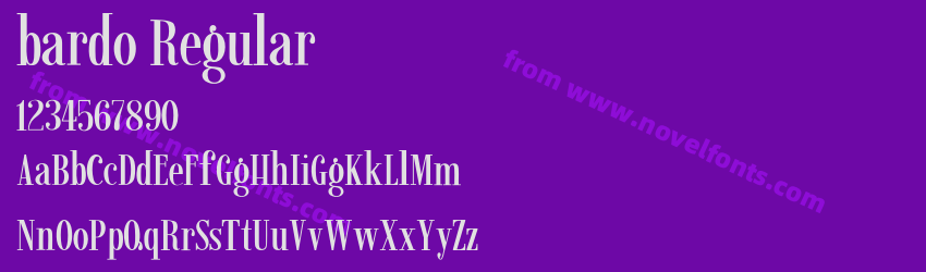 bardo RegularPreview bardo RegularPreview