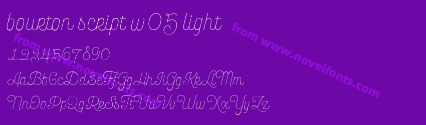 bourton script w05 lightPreview bourton script w05 lightPreview