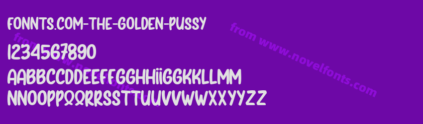 fonnts.com-The-Golden-PussyPreview fonnts.com-The-Golden-PussyPreview
