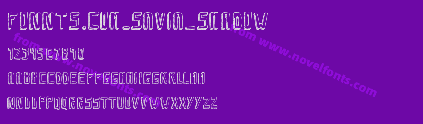 fonnts.com-savia_shadowPreview fonnts.com-savia_shadowPreview