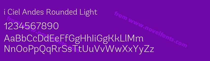 i Ciel Andes Rounded LightPreview i Ciel Andes Rounded LightPreview