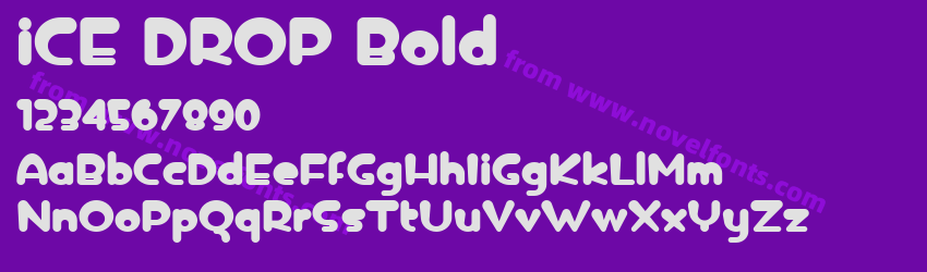 iCE DROP BoldPreview iCE DROP BoldPreview