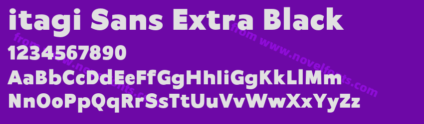 itagi Sans Extra BlackPreview itagi Sans Extra BlackPreview