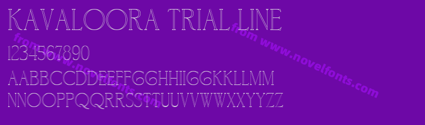 kavaloora Trial linePreview kavaloora Trial linePreview
