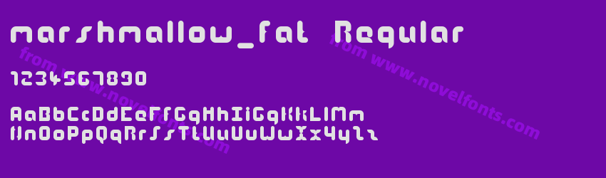 marshmallow_fat RegularPreview marshmallow_fat RegularPreview