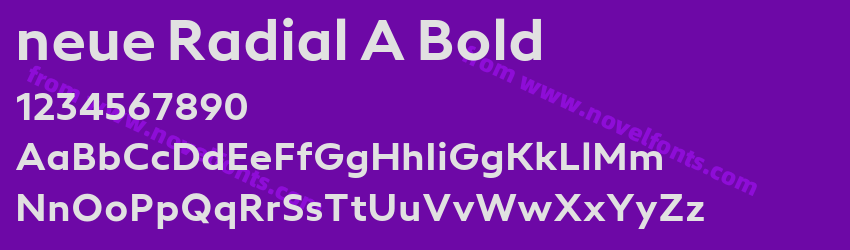 neue Radial A BoldPreview neue Radial A BoldPreview