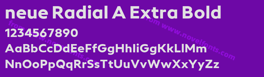 neue Radial A Extra BoldPreview neue Radial A Extra BoldPreview