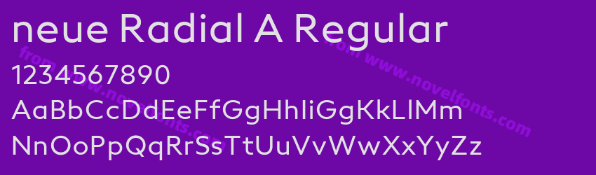 neue Radial A RegularPreview neue Radial A RegularPreview