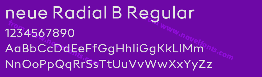 neue Radial B RegularPreview neue Radial B RegularPreview