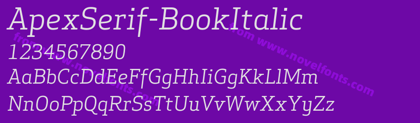 ApexSerif-BookItalicPreview