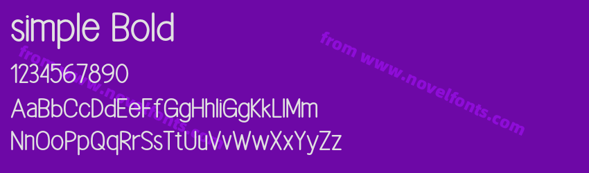 simple BoldPreview simple BoldPreview