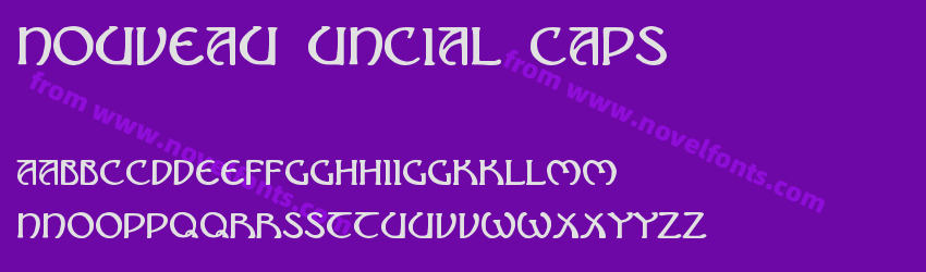 Nouveau Uncial CapsPreview