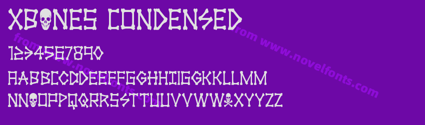 xBONES CondensedPreview xBONES CondensedPreview
