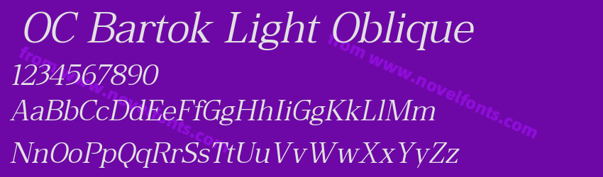 OC Bartok Light ObliquePreview OC Bartok Light ObliquePreview