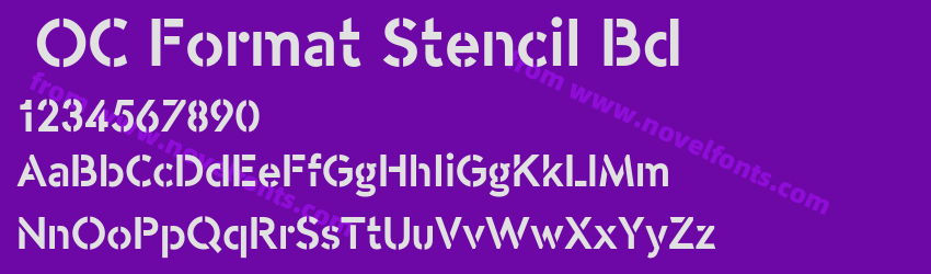 OC Format Stencil BdPreview OC Format Stencil BdPreview