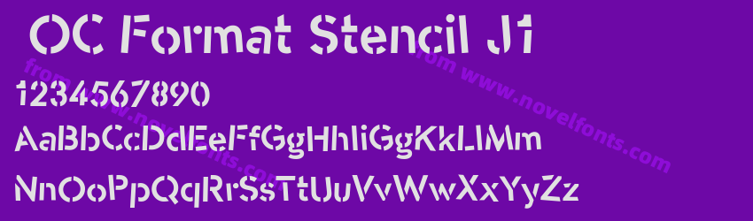  OC Format Stencil J1Preview