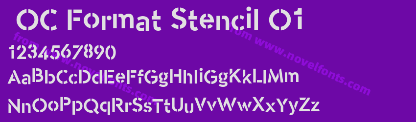OC Format Stencil O1Preview OC Format Stencil O1Preview