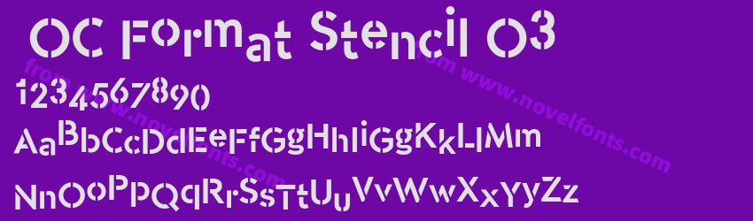 OC Format Stencil O3Preview OC Format Stencil O3Preview