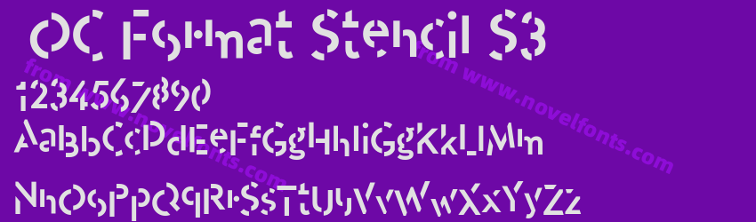 OC Format Stencil S3Preview OC Format Stencil S3Preview