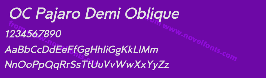 OC Pajaro Demi ObliquePreview OC Pajaro Demi ObliquePreview