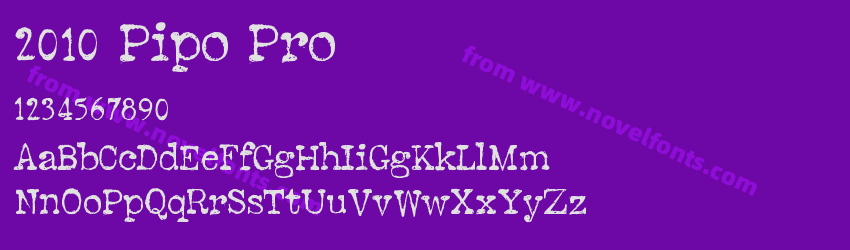 2010 Pipo ProPreview 2010 Pipo ProPreview