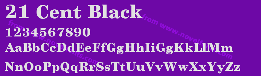 21 Cent BlackPreview 21 Cent BlackPreview