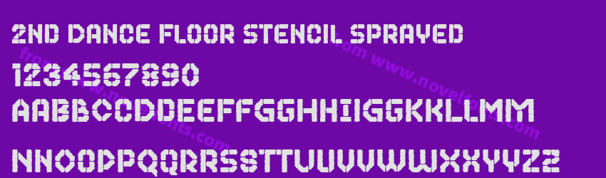 2nd Dance Floor Stencil SprayedPreview 2nd Dance Floor Stencil SprayedPreview