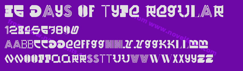 36 Days Of Type RegularPreview 36 Days Of Type RegularPreview
